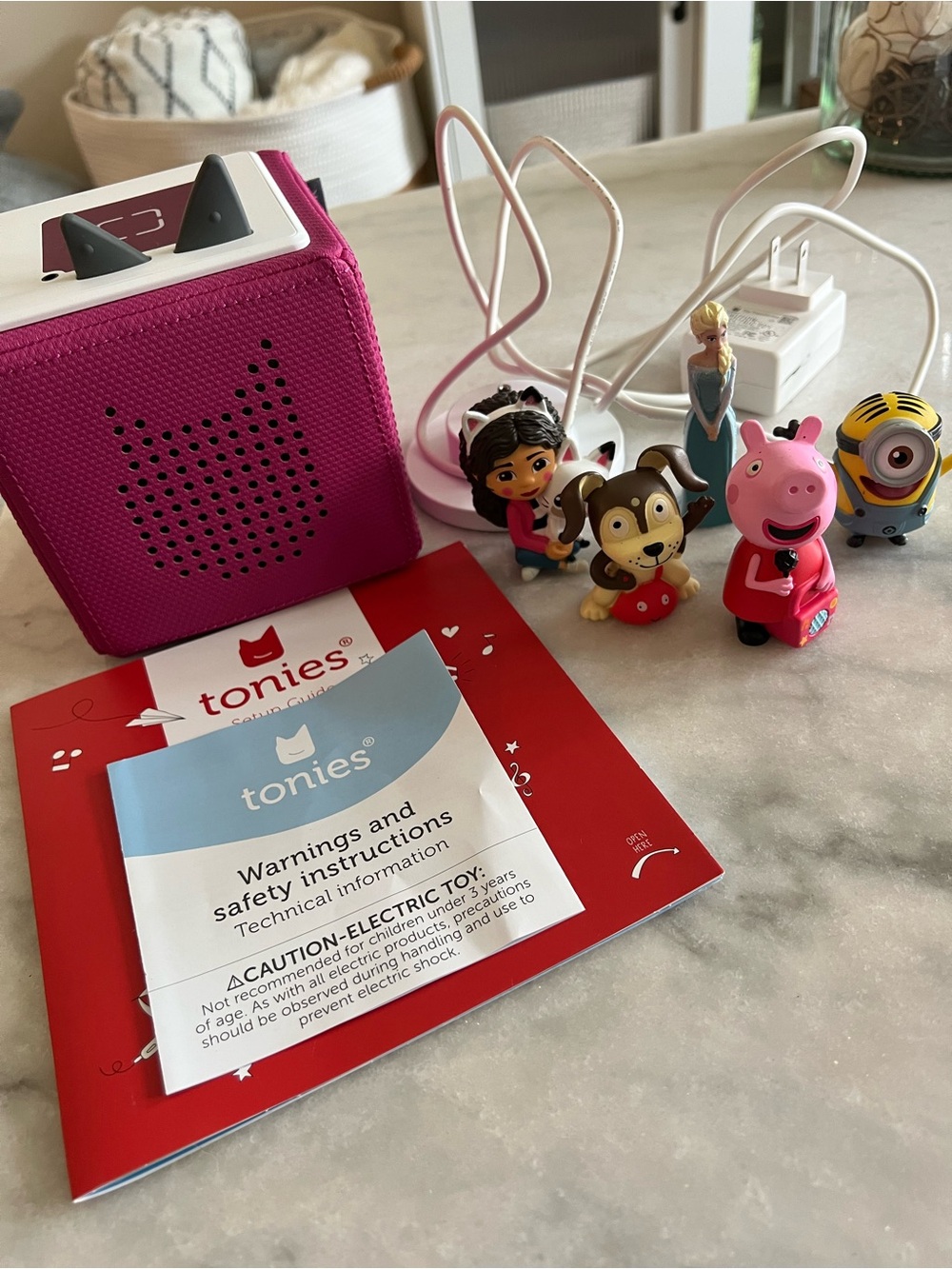Tonies Audio Player for Kids with 5 Story Figures
